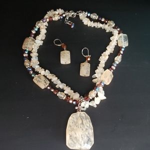 Necklace and Earrings Set